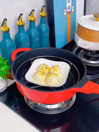 厨房里一定少不了这个#不锈钢锅架 ,可以放各种锅,还可以当蒸架,真心方便又好用#锅架 #锅架置物架 #厨房好物 #厨房好帮手