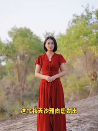 沙雅的秋天,是一封来自三千年的邀请函,胡杨已黄,待君前来#新疆沙雅 #沙雅胡杨林 #看胡杨来沙雅