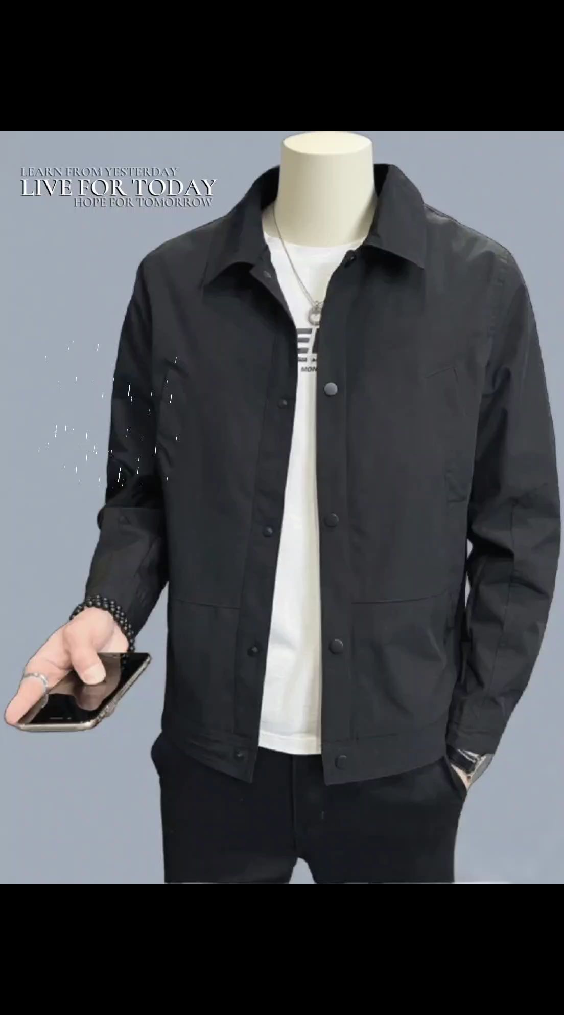 #春秋新款 #男生穿搭 #品质男装 #潮流穿搭 #外套穿搭