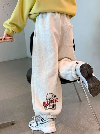 女童裤子春秋季2025新款6-12岁15岁儿童休闲运动束脚卫裤大童潮酷#女童卫裤 #儿童休闲裤 #大童运动裤 #女童运动裤 #儿童休闲卫裤