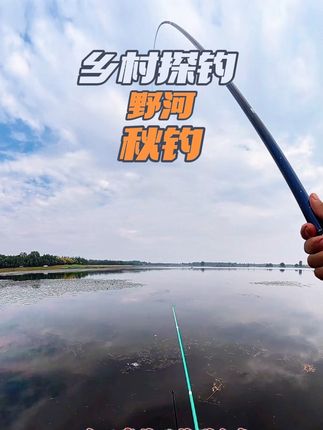 #原来钓鱼才是抖音运动顶流 #钓鱼佬遇到的那些绝美风景 #汉鼎卓越 #汉鼎真材实料放心入 #钓鱼王地狱猫 野河秋钓,鲫鱼连竿