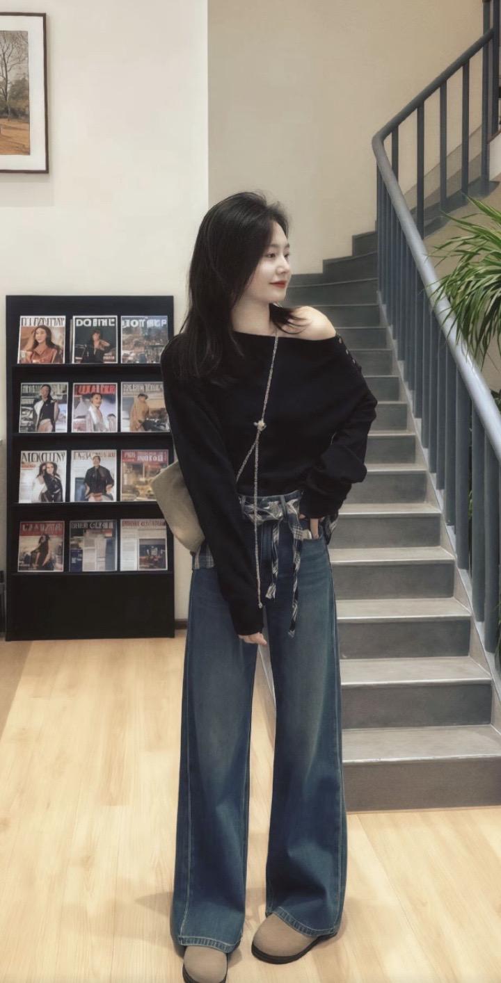 #今日穿搭 #穿搭ootd #休闲穿搭 #早秋穿搭三分钟出门不是梦 #秋天变时髦就从韩系穿搭开始