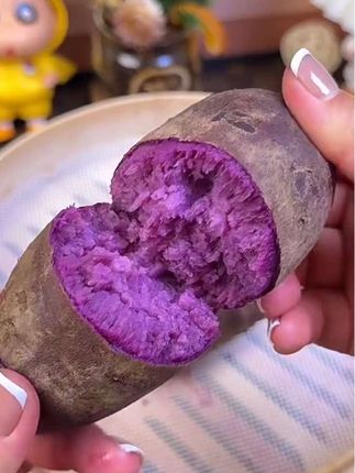 2025年正宗农村新紫薯新鲜地瓜番薯自种紫心薯宝宝辅食#紫薯 #沙地紫薯 #紫罗兰紫薯 #口感特别好价格实惠