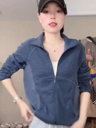 【秋冬新品】SPLAN 简约舒适柔软立领防风休闲外套25149#好物分享🔥 #简约时尚#修身显瘦#休闲百搭#洋气减龄