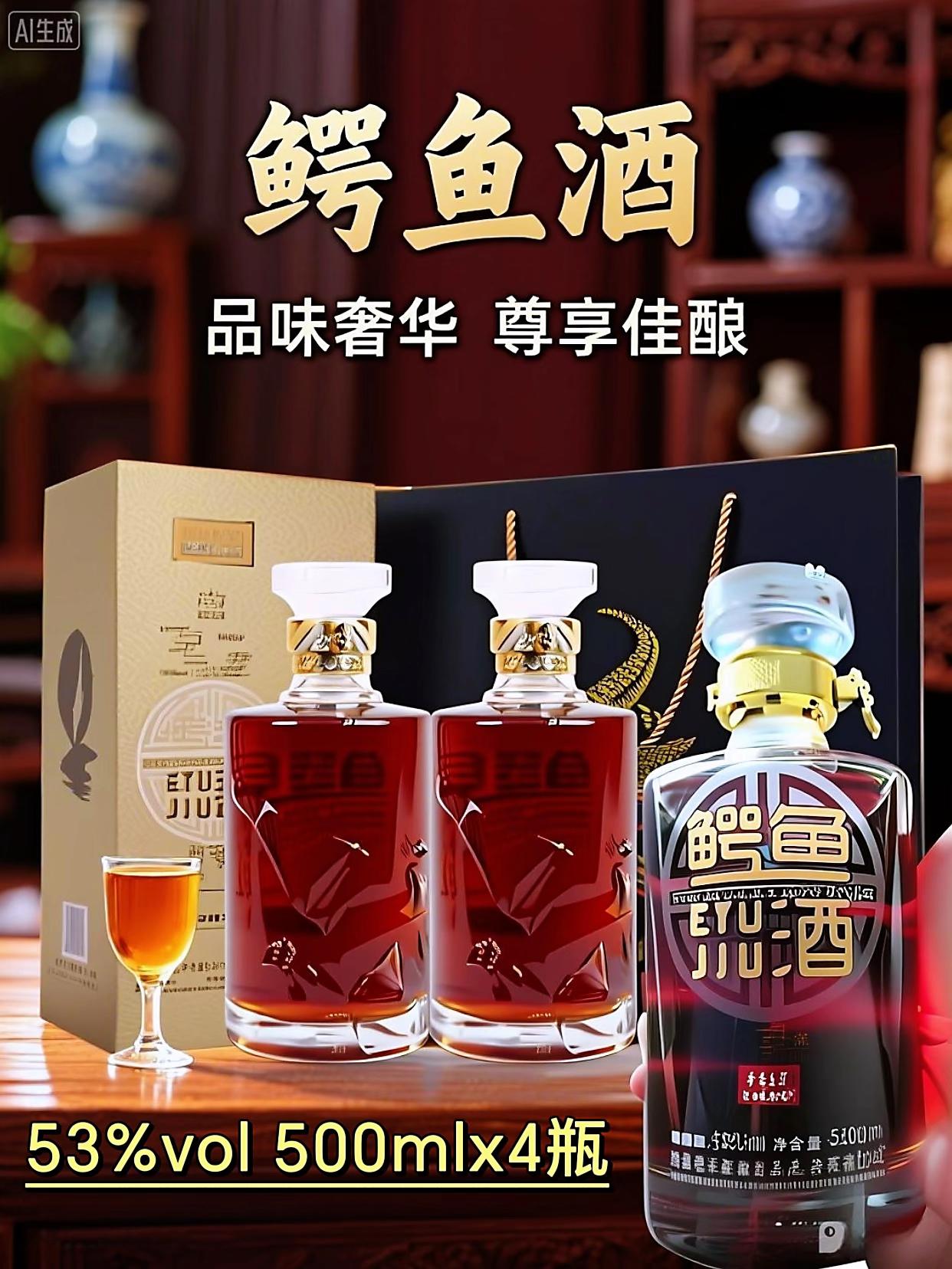 🔥【鳄珍6周年庆·尊享盛宴】🔥 🐊一口传承,六载珍礼!鳄珍品牌6周年大庆,献上限定套餐:4瓶霸气鳄鱼酒 + 2瓶珍贵胆酒,纯粮酿造,中华老字号品质保证,53度醇香,每瓶500ml,宴客收藏两相宜! ✨ 品鳄鱼酒,汲取自然野性之力;饮胆酒,感受传统养生智慧。每一滴都是时光沉淀的精华,每一口都是老字号的匠心坚守。周年庆限量发售,错过再等一年! 💥 点击下单,解锁宴席上的“王炸”组合!(未成年人禁止饮酒) #鳄珍六周年#中华老字号 #鳄鱼胆酒 #品质盛宴 #周年庆福利