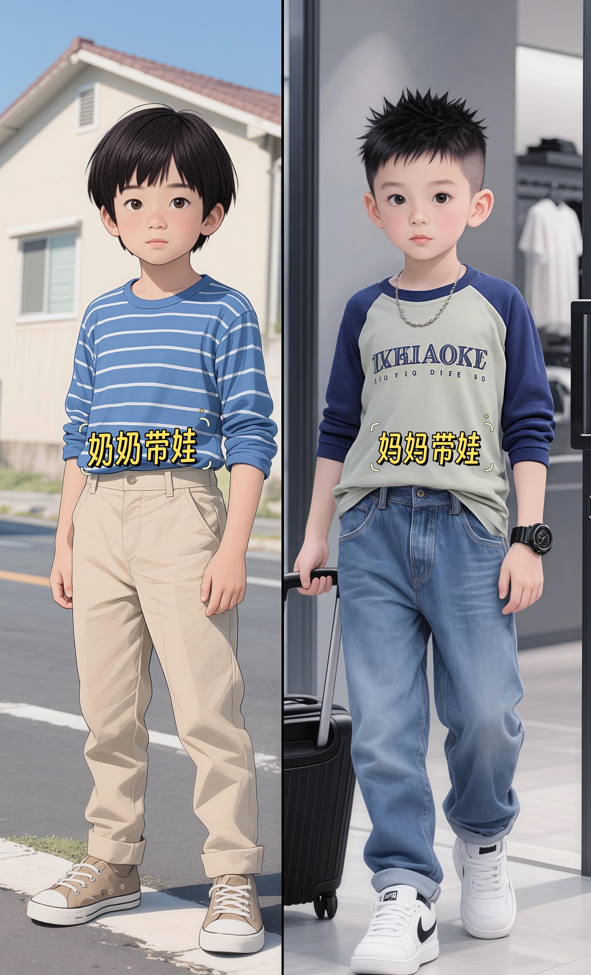 #毫不费力地打开初秋穿搭 #生儿子就要这样穿 #阳光帅气 #男童穿搭 #早秋穿搭