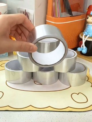 防霉铝箔胶带厨房防油防水贴纸,厨房灶台缝隙防霉美缝贴条耐高温#厨房好物 #厨房贴纸 #厨房防油贴纸 #耐高温 #防水