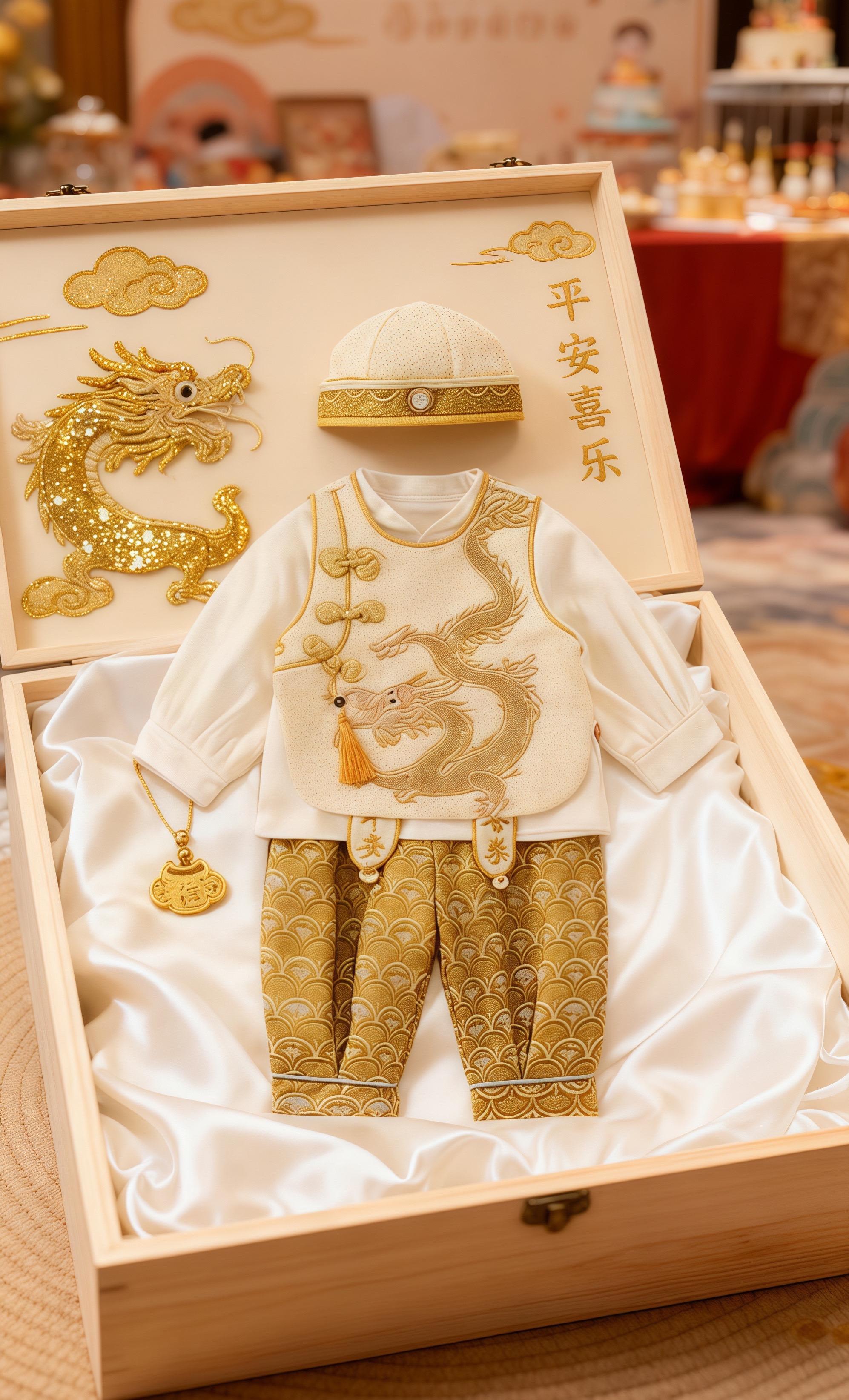 我的小小男子汉,1周岁生日快乐🎂。犹记得你第一次啼哭,第一次睁眼,第一次握住我的手指……仿佛就在昨日,你却已长成能晃晃悠悠迈步、咿咿呀呀喊“妈妈”的小小男子汉。 看着你穿着绣着金龙的小衣,戴着俏皮的小帽,肉嘟嘟的脸蛋泛着奶香,我的心就软成一汪春水。这一年,你用澄澈的眼睛打量世界,用软软的小手探索万物,每一个笑容都点亮妈妈的世界,每一次进步都让妈妈骄傲到眼眶发热。 我的宝贝,妈妈不求你今后多耀眼,只愿你永远拥有此刻的纯粹与勇敢,像小树苗般稳稳扎根、慢慢生长。往后岁月,妈妈会一直牵着你的手,陪你看更多风景,做你最坚实的港湾。 生日快乐,我独一无二的小男子汉,妈妈永远爱你❤️ #中国风汉服 #周岁 #抓周礼 #萌娃穿搭 #周岁礼服