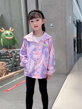 #上热门 #高品质童装 #每日童装穿搭分享 #女童外套 #春秋冲锋衣