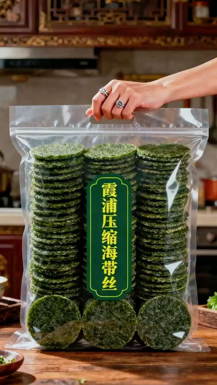 福建霞浦压缩海带丝。凉拌、涮火锅都能封神的美味!连大厨都疯狂安利~ 独立小包装超贴心,无土无沙干干净净,泡发后直接就能吃,方便到不行!   #超划算好吃 #霞浦特产 #在家做美食 @DOU+上热门 @抖音创作小助手