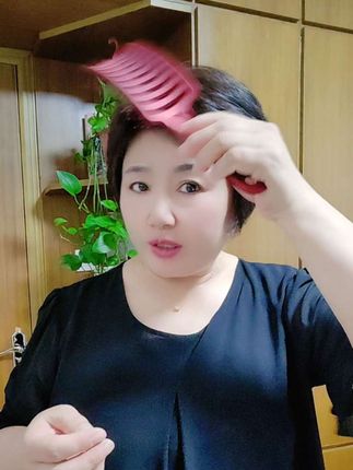 #大弯梳排骨梳 #造型梳子蓬松 #美发梳#家用梳#梳子
