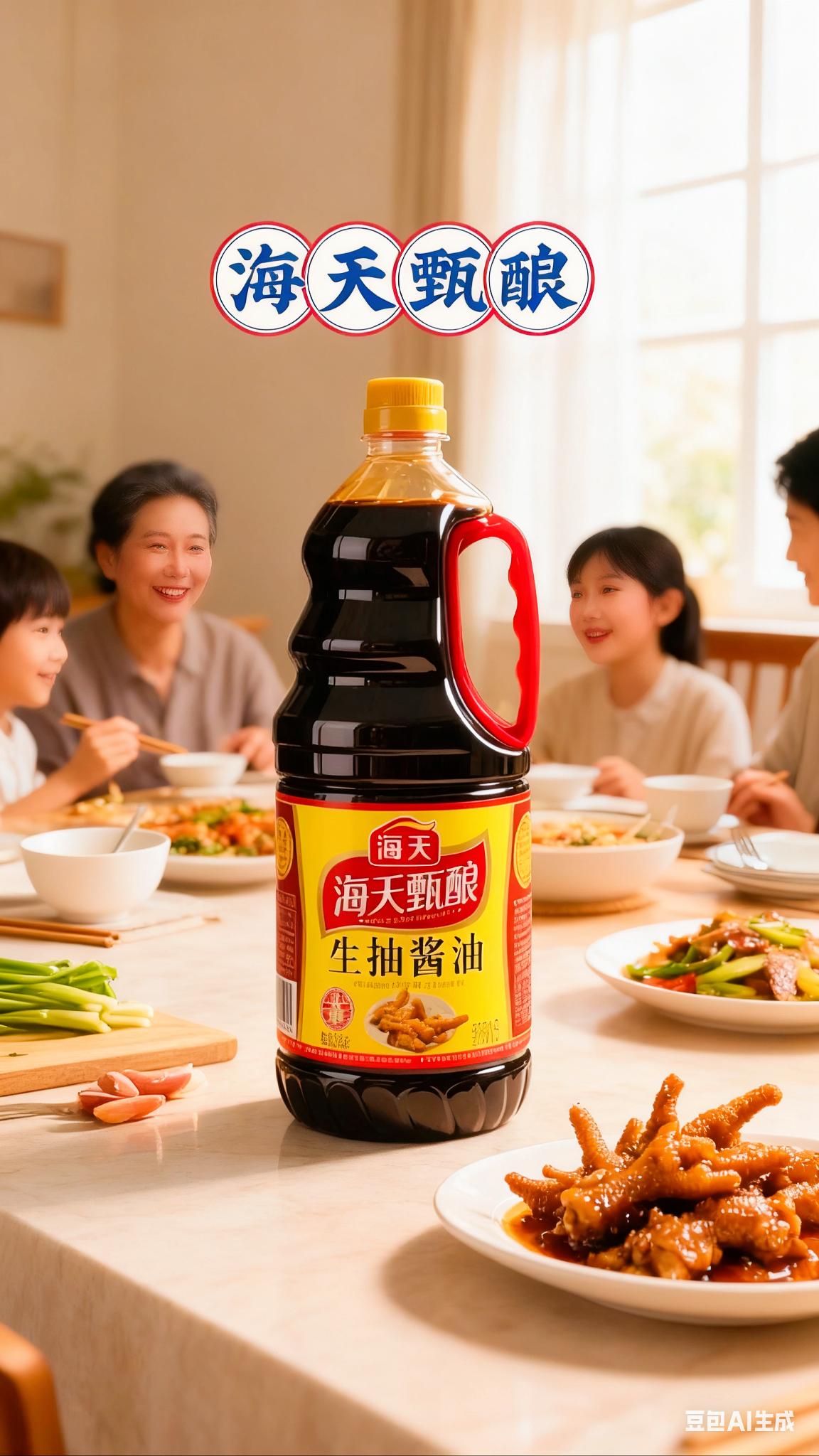 海天甄酿生抽酱油。#快来一起尝个鲜 #海天酱油 #厨房好物 #调味品 #酱油