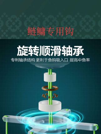 胜丸战鲢鳙浮钓鲢鳙专用钩新款钓组全套线组翻板钩水怪方块饵海杆#鲢鳙浮钓 #鲢鳙专用钩 #钓鱼好物