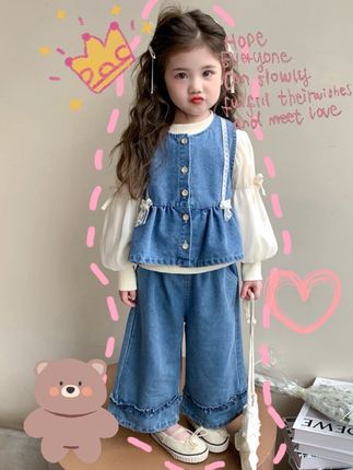 #高品质童装 #女童套装 #秋季新款