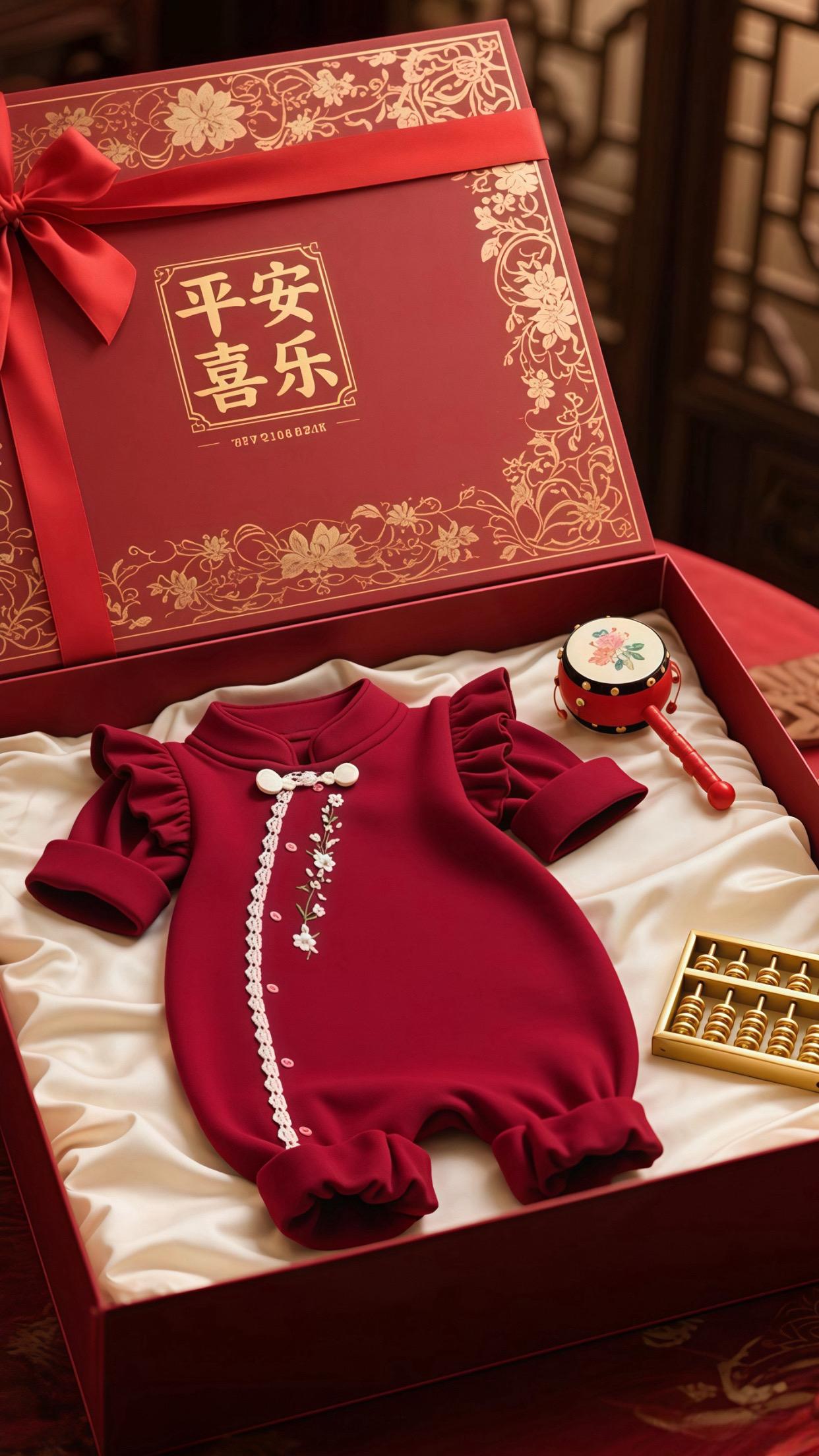 原来幸福真的有声音 是你咿咿呀呀的发音 嗯嗯啊啊的呼吸 和奶香味的鼾声 数过你睫毛颤动的频率 ,擦过你委屈的泪珠,也接过你毫无保留的笑 那些换尿布像拆炸弹,哄睡像谈判的日子啊,被你努力翻身想要钻进我怀里的依赖,轻轻变成了蜂蜜 #宝妈情感共鸣#国潮风 #周岁礼服#婴幼儿服饰 #面料柔软舒适