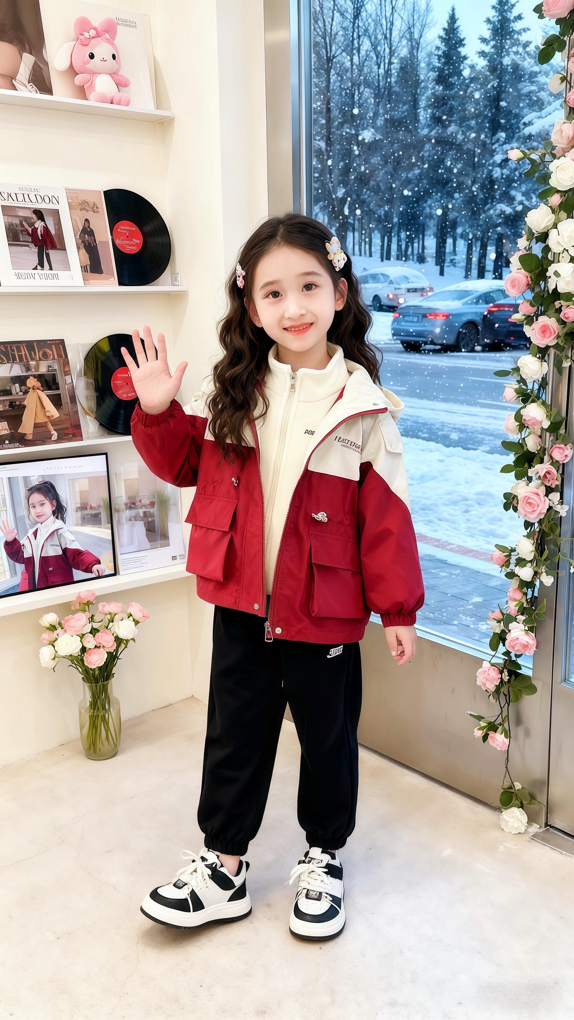#晒晒我的秋冬穿搭 #冬天就要保暖又好看 #高品质童装#儿童冲锋衣外套 #强烈推荐 @热点小助手 @抖加🔥上热门🔥dou+🔥热点宝