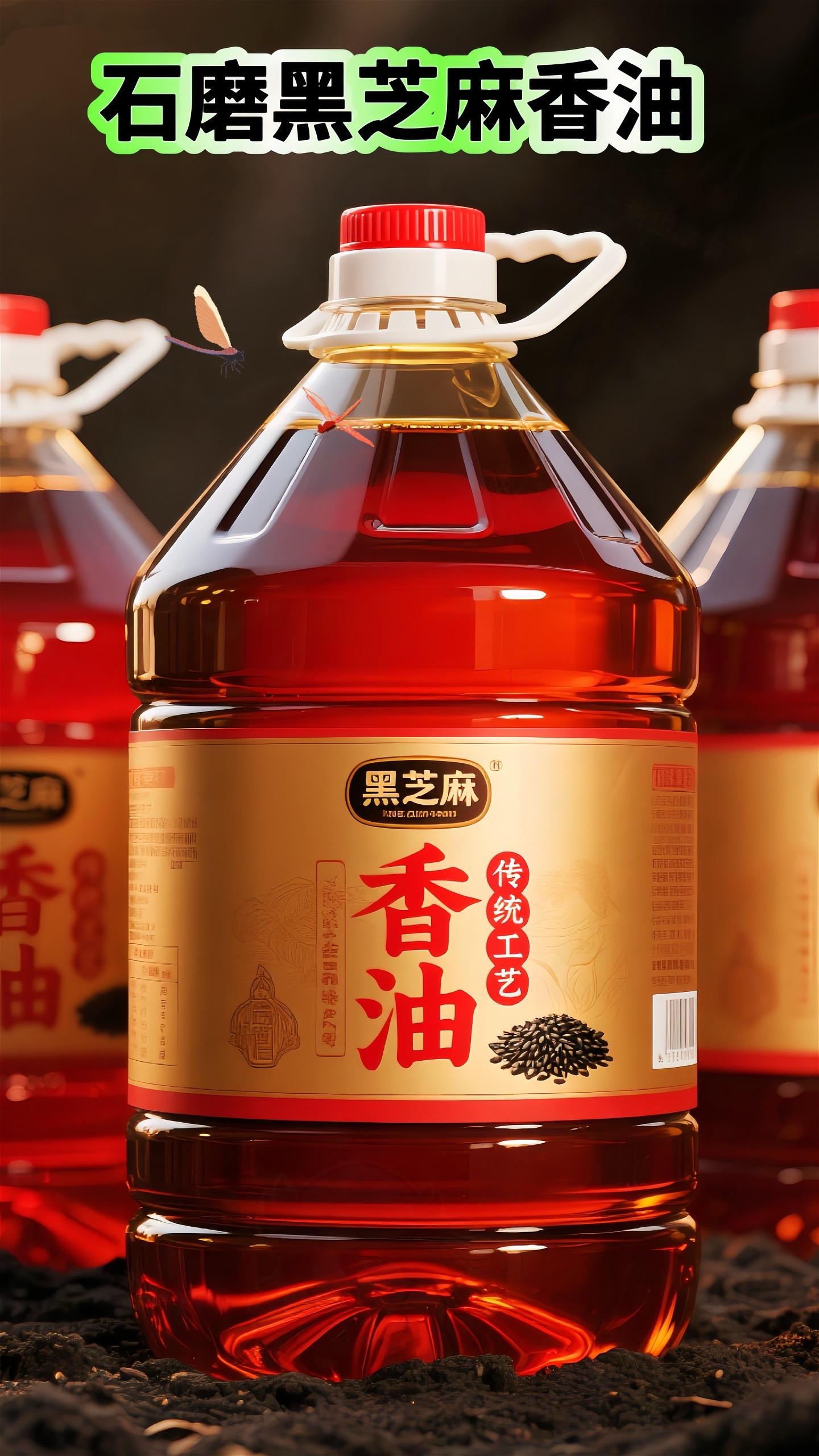黑芝麻小磨香油✨登场传承传统石磨工艺,精挑优 质黑芝麻,先经低温慢炒催出焦香,再细细研磨成油~醇厚香气直沁鼻腔,营养也被牢牢留存!不管是凉拌菜里添一缕鲜香,热炒菜时加几分浓郁,或是调酱料当“点睛之笔”,有它助力,家常菜轻松变身舌尖美味,家庭日常用再合适不过! #黑芝麻小磨香油#黑芝麻香油#小磨香油#油碟#凉拌