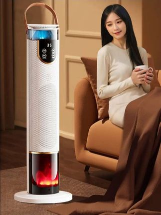 小米有品石墨烯取暖器立式语音暖风机家用节能浴室防水速热电暖器#方便又实用 #语音暖风机#石墨烯取暖器#速热电暖气#防水