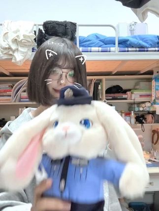 兔子警官也会有压力嘛#鸽子摇 #兔子警官 #跑跑兔 #蜀黍家