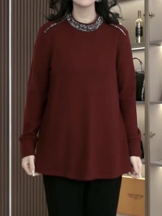 大码女装秋季新款气质休闲舒适时尚百搭上衣ZSX25A0176#大码女装 #遮肉显瘦 #面料柔软舒适 #谁用谁好看 #胖瘦都能穿