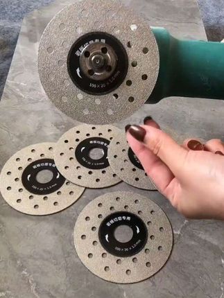 德力西岩板专用切割片云石片瓷砖锯片玻化砖打磨石材平磨切割神器#瓦工工具 #切瓷砖工具#结实耐用#不崩边