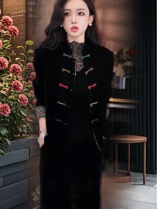 #春秋穿搭 #新中式双面穿上衣 #高端大气 #优雅气质 #高级感