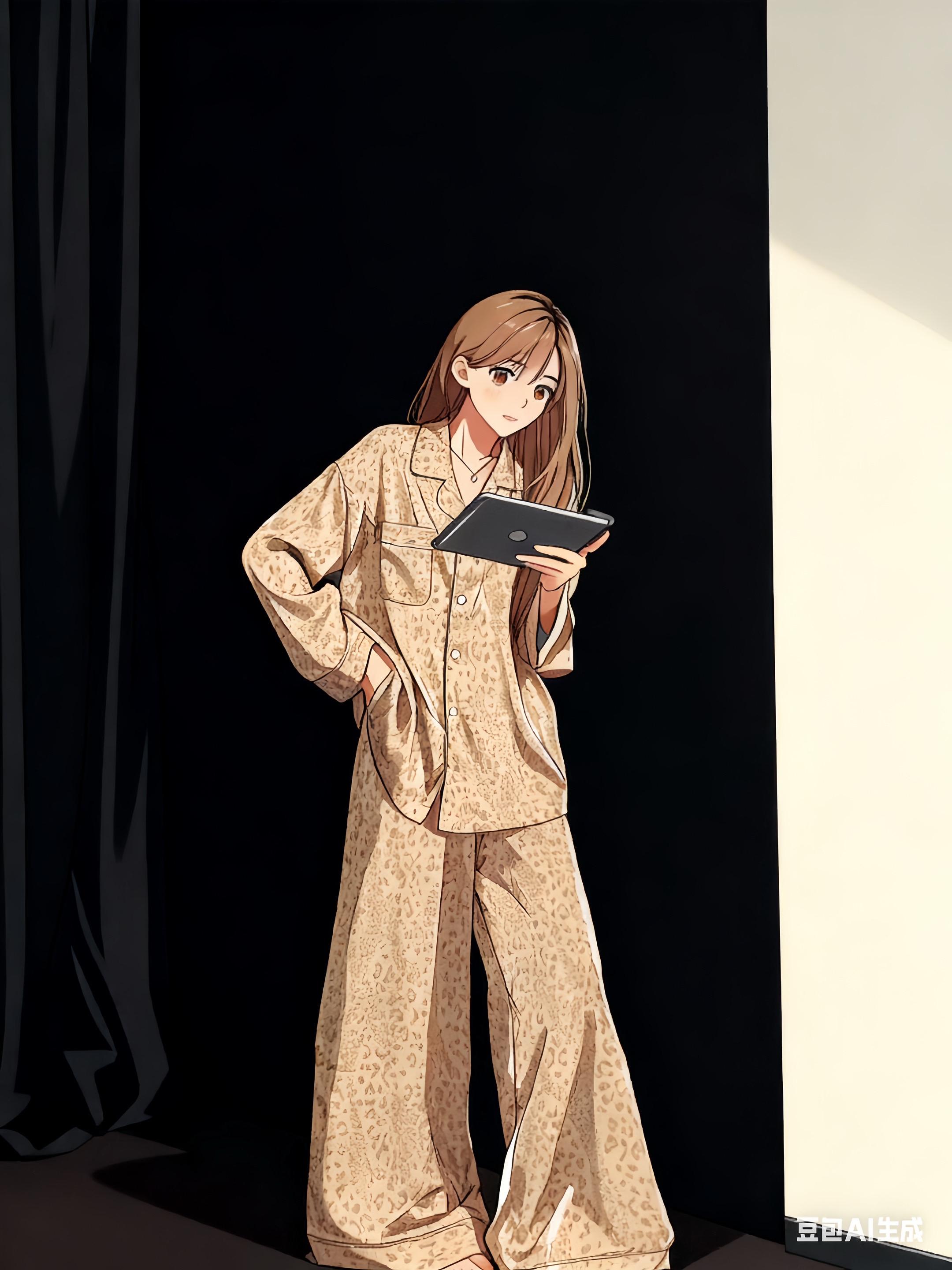 秋天当然要穿高级感豹纹睡衣~ #睡衣家居服 #豹纹控 #慵懒感穿搭 #韩系穿搭 #睡衣套装