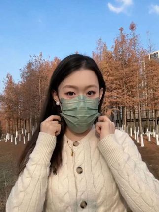 #莫兰迪色口罩 #护眼角口罩 #个人防护 #超便宜超划算 #独立包装一次性口罩推荐