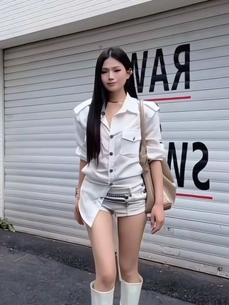 没有明确表达的爱意 都是错觉#衬衫 #防晒 #松弛感穿搭 #夏季新款 #无限回购的宝藏单品