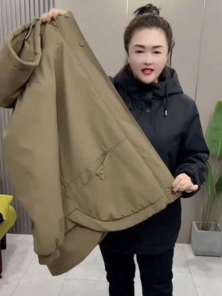 #大码穿搭 #面料好版型正 #亲肤又保暖 #显瘦不臃肿