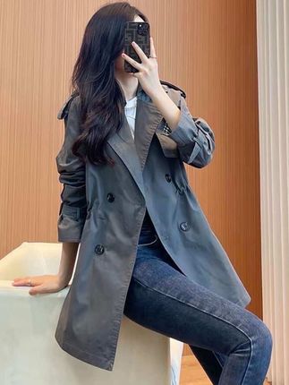 风衣外套 新款小个子欧货休闲时尚大衣#欧货风衣外套 #小个子穿搭 #中长款风衣外套 #品质女装 #谁穿谁好看@巨量千川 @抖加🔥上热门🔥dou+🔥热点宝