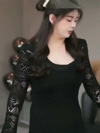 #爆款热卖中 #品质女装 婷婷微胖定制【拿捏御姐】显瘦气质高腰法式日常长袖连衣裙#简约大气 #网红同款 #新品上新@DOU+小助手