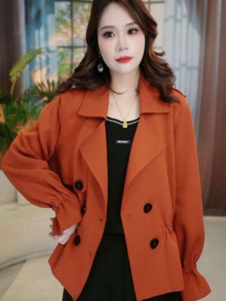 焦糖色外套,温柔包裹秋日的暖意,时尚与气质并存。🍂🧥 #外套穿搭 #时尚搭配