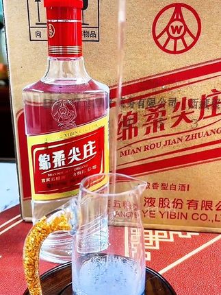 #随时随地标记一下 #五粮液绵柔尖庄#白酒 #强烈推荐 #纯粮白酒