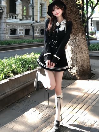 #街拍小姐姐穿搭秀 #街拍时尚穿搭 #拍照姿势 #小个子显高显瘦穿搭