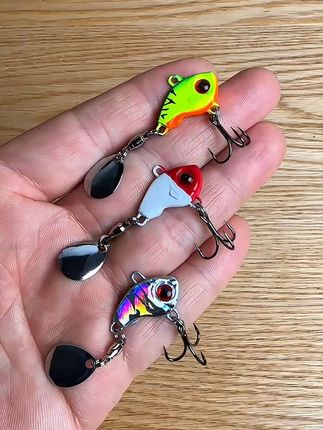 鱼苗VIB小体积大克重,提高适口性的同时还能实现远投,难怪都说它好用#路亚饵 #路亚 #小旋风VIB #VIB #路亚翘嘴