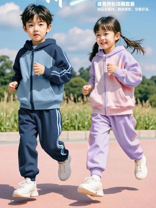 迪士尼儿童秋冬开衫套装#儿童套装 #儿童秋冬套装 #秋冬新款 #男童套装 #女童套装