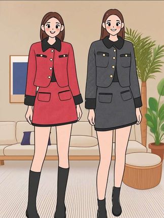 法式高端小香风外套女秋冬2025新款爆款高级感酷飒风女装高级感~#高级感穿搭 #无限回购的宝藏单品 #小香风套装 #小香风穿搭 #谁穿谁漂亮