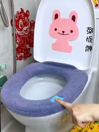 #马桶垫 #秋冬马桶垫 #加绒马桶垫 #马桶垫冬季加绒