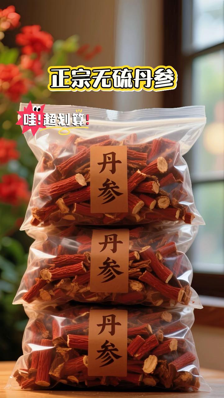 正宗无硫丹参。#丹参 #好货