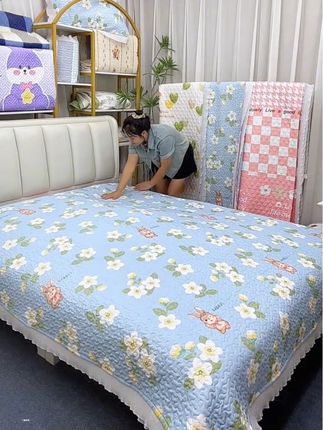 #床盖 #四季床盖 #床盖三件套 #家纺床上用品 #居家好物