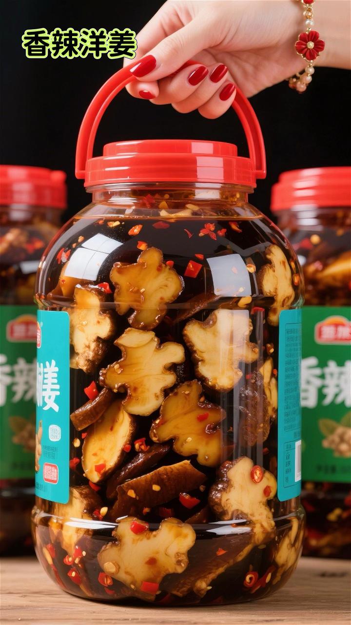 🎈家人们,快来尝尝湖南特产香辣洋姜!精选本地头茬洋姜,老坛腌制,口感脆嫩多汁。裹满香辣剁椒,开盖香气扑鼻,咬一口“咔嚓”作响,酸辣过瘾。富含膳食纤维,助消化又健康。无论是配粥、拌饭还是拌面,都超级下饭,让你食欲大增。现在个位数就能到手一大罐,性价比超高,赶紧点击下方小黄车囤起来吧!#下饭神器 #强烈推荐 #美味下饭菜 #开胃 #太香了