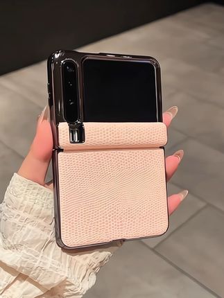 适用华为Pura X阔折叠屏手机壳男女新款purax纯色蜥蜴纹皮质硬#华为pocket2手机壳 #三星折叠手机壳#oppofindn2flip折叠屏手机壳 #vivoxflip手机壳#华为purax手机壳