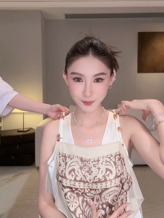 夏日清爽搭配#高小小gxiaoxiao #饰品 #饰品搭配 #穿搭技巧 #项链控