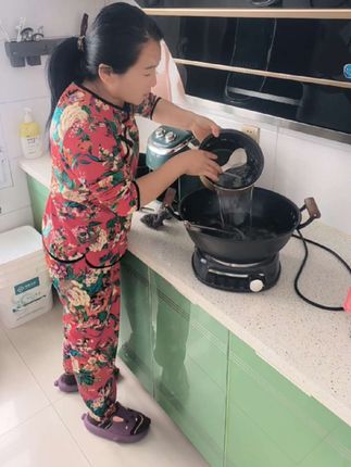 开饭了。