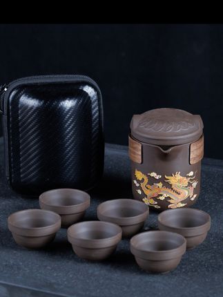 变色紫砂快客杯 #好物推荐🔥 #茶具 #紫砂壶 #变色茶具 #快客杯
