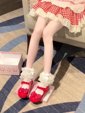 爱一个人就要给他穿一辈子Lolita鞋#Lolita鞋 #lolita #lo鞋 #萌妹子