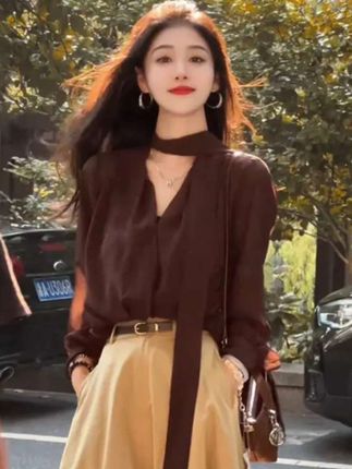 #早秋贵气感穿搭#通勤穿搭如何摆脱土气感#森系少女感穿搭#被秋日氛围感穿搭拿捏了#早秋穿搭公式来了