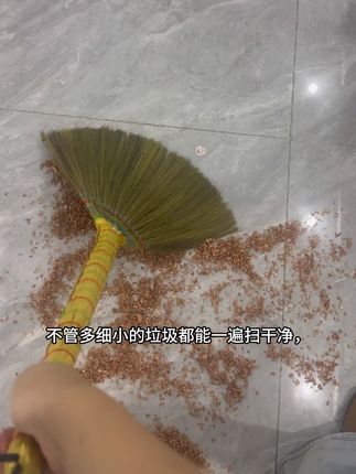 芒草扫把,纯植物天然芒草丝,扫地不起静电,确实不粘头发丝#好物推荐🔥 #家居好物 #清洁用品 #扫把