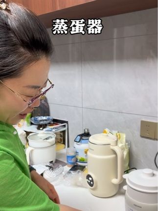开学早餐不用愁!这个煮蛋器让娃爱上吃早餐,溏心蛋金沙蛋,蒸玉米包子通通一锅搞定。#种草好牣#好物推荐分享#早餐吃什么#煮蛋器